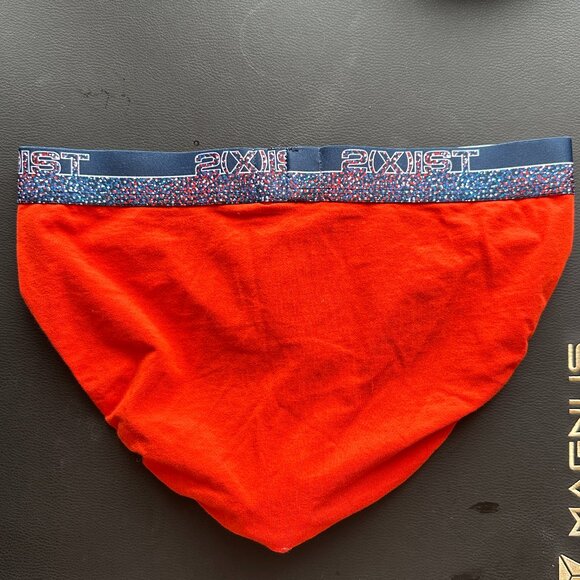 2xist Men's Briefs (Orange, Medium) - Picture 8 of 9